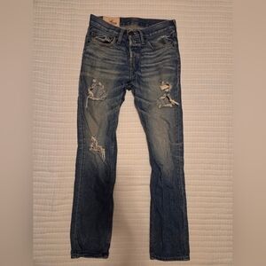 Hollister Men's Skinny Ripped Jeans W28 X L30